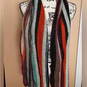 Missoni M made in Italy Mohair Blend Striped Scarf. $360 original.